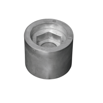 Tecnoseal Ferretti Hexagonal Propeller Anode Ø155 mm