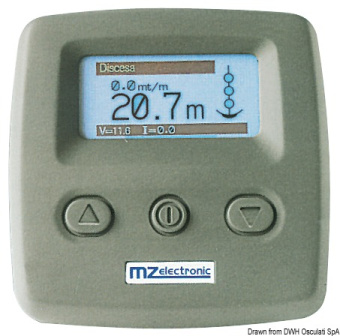 Osculati 02.356.01 - Radio control panel with meter counter, universal