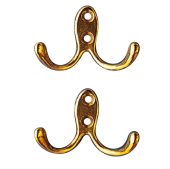 Foresti & Suardi Clothes Hook Brass (2 pcs.)