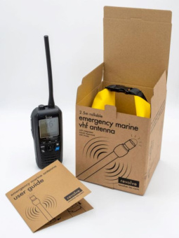 Revolve VHF Emergency Antenna, Retractable 2.5 m