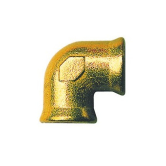 Plastimo 13598 - Brass connector 90° elbow femal/female 3/8"