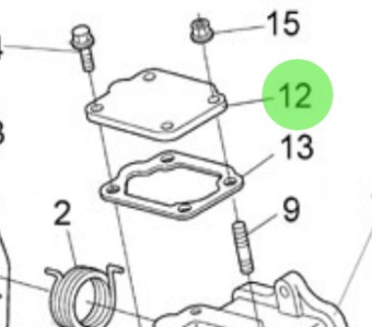 Nanni Diesel 970314808 - Compensator Cover for Throttle Control