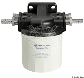 Osculati 17.660.40 - Petrol Filter With Plastic Support Head 182-404 l/h