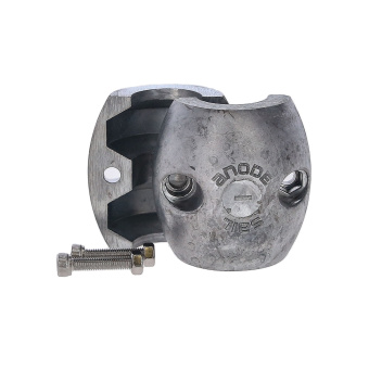 Plastimo P205413 - Zinc Anode Shaft Clamp Ø31.8 (0.651 kg, Packed)
