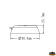Trem L4400668 - Waterproof LED Ceiling Light With Switch