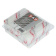 Paint Roller Perlon White with Red and Grey Stripe 10 cm (10 pcs) Paint Roller Perlon White with Red and Grey Stripe 10 cm (10 pcs)