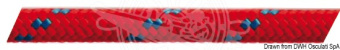 Osculati 06.473.08 - Double Braid Red 8 mm (200 m)