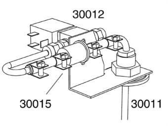 Wallas 30012 - Solenoid Valve 12-24 Volt
