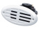 Attwood Drop-in Horn With White and Black Cover 12V 110 dB