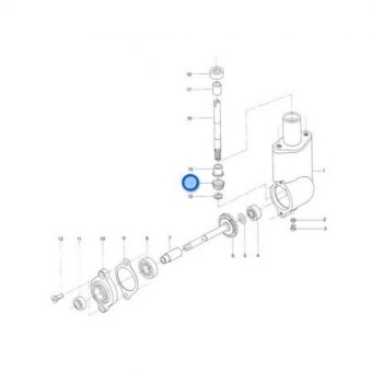 Vetus BP10 - Pinion for Bow-Propeller