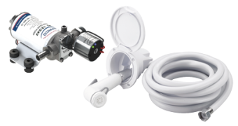 Water Pressure System With Showerkit PA2, 12/24v