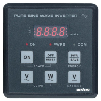 Vetus IVPANEL - Remote Control for Inverter 12/24V