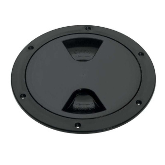 Barton 40061 – Round Screw Inspection Cover Ø155 mm Aperture, Cutting Ø165 mm, Overall Ø215 mm, Fastening Ø4 mm