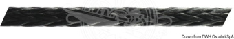 Osculati 06.416.04NE - Excel Marlow D12 DSK78 Braid No Cover Black 4 mm