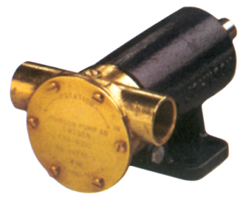 Johnson Pump 10-24210-1 - Impeller Pump F5B-3000, 46l/min, Foot Mounting (with Mechanical Seal & Stainless Steel Cover)