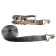 Rapid Marine SR5015H-2-BK - 50mm Stainless Steel Ratchet 2m Hook - Black