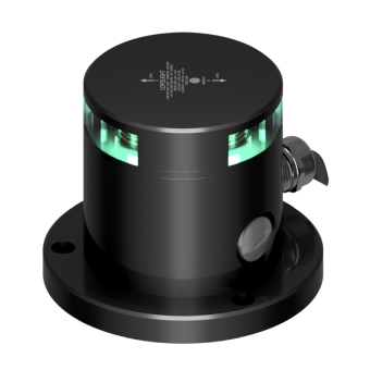 Lopolight 300-115G2-PRO-180 - Navigation Light 3NM 180° Green Black Anodized