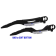 Hurley H2O Davit System 36" Black Mount Soft Bottom With Footplate To Permanently Mount To Swim Platform