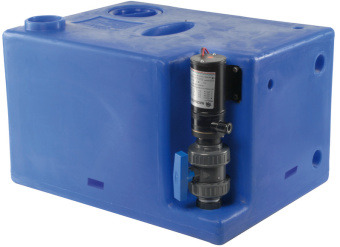 Osculati 50.149.24 - Waste Water Tank with Macerator 24 V 112 l