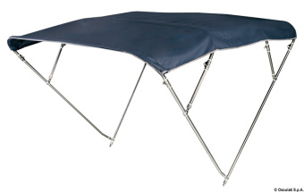 Osculati 46.921.23 - 4-arc Bimini High AISI316 240/250 cm Blue Navy