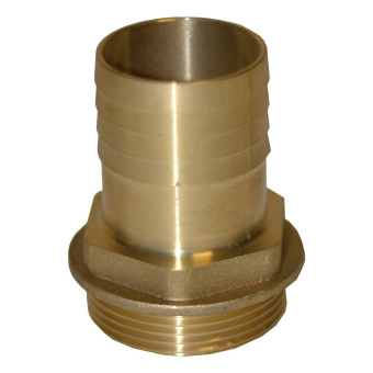 Brass Hose Adaptor 1/2" Outside Thread Hexagon