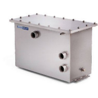 Tecma T-PF.SPLIT/NKS230V - 230V Grey Water Transfer Case Sanisplit NKS Stainless Steel