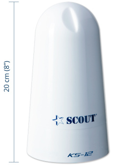 Scout KS-12 - Antenna VHF White 0.2m