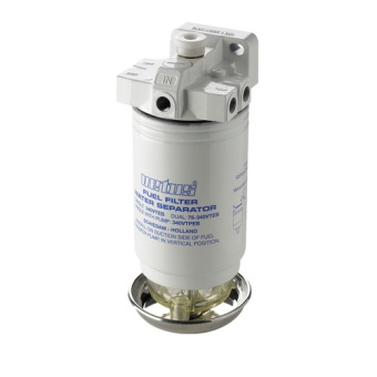 Vetus 340VTEPB - Water Separator/Fuel Filter with Pump, 10-Micron, Max. 380l/h