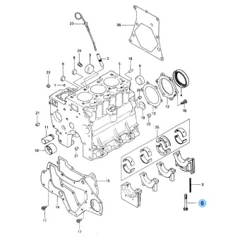 Vetus STM2497 - Bolt