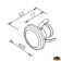 Trem L4474755 - Recessed Mounting LED Courtesy Light D.25 mm Trem L4474755 - Recessed Mounting LED Courtesy Light D.25 mm
