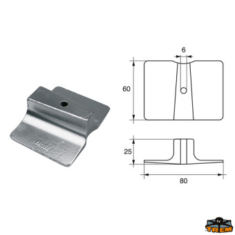 Trem L8146303 - Anodes For Engines Yamaha-Mariner