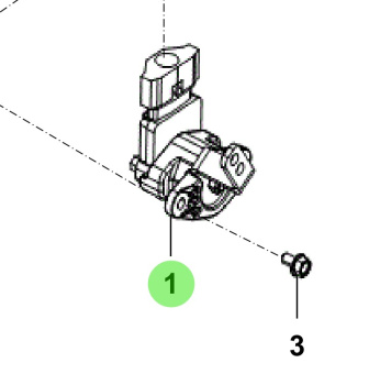Bukh 00700-2R103 - Accelerator Position Sensor Assembly for R210J Engines