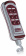 Quick Handheld Remote Control 6 Buttons With LED, 9-Pin