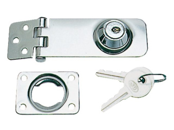 Locking Hasp 80x30 mm with Key