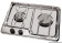 Osculati 50.100.52 - Techimpex Hob Unit 2 Burners