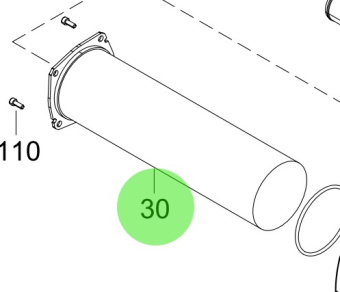Steyr 700974 - Heat Exchanger Insert for Steyr SE Engine Models