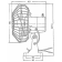 Marine Town ABS Oscillating Fan Ø 150 mm 12V