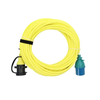 Whisper Power 50214741 - Shore power cable, with molded plug, 15m / 25A - storage bag included