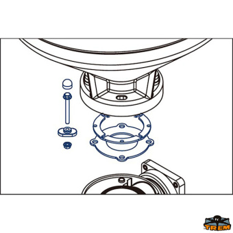 Trem Z1800044 - Base Gasket Kits For Electric Toilet