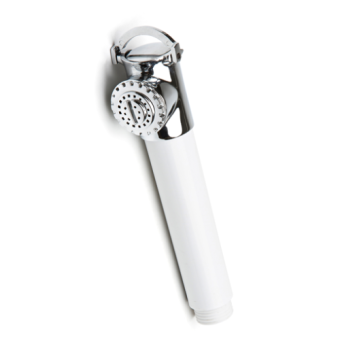 Allpa Shower Head, Built-In, White Plastic (Fits Built-In Cabinet 484246)