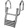 Telescopic And Tilting Ladder 3 Steps