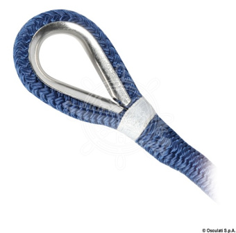 Osculati 06.443.85 - Spliced Mooring Line Blue 24 mm x 15 m