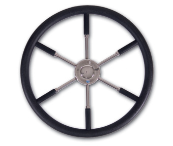 Stazo Retro Classic Black Steering Wheel Type 12