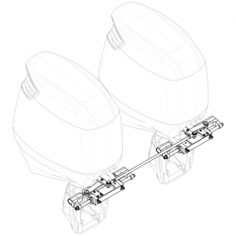 MaviMare Tie Bar For Hydraulic Steering GF350HD2