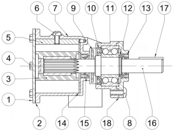 Jabsco SK406-0003 - Service Kit 080 SP NIO
