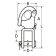 Halyard Snap Hook With Clevis Pin A4 - 128mm