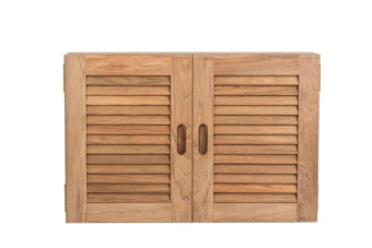 ARC Marine Cabinet With Two Louvre Doors Depth 15 cm