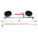 Optiparts EX1076B - Trolley with Belt for Optimist