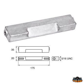 Trem L8147013 - Anodes For Bombardier Engines (Johnson-Evinrude-OMC)