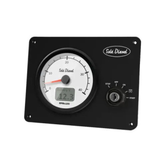 Solé 63972211BS - Instrument Panel SSG-20 Mini-33/44 ETS 12V White (Replaces SVT-20 22.60972130)